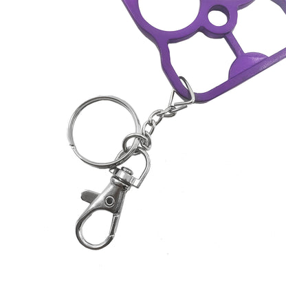 Purple Self-Defense Knuckles