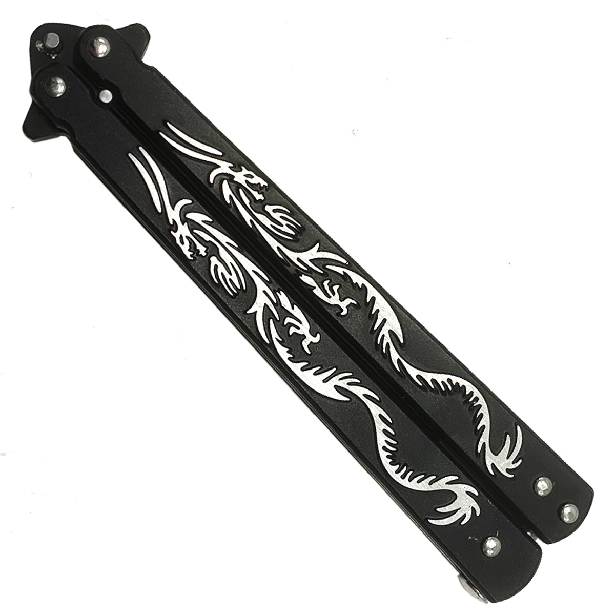 CS Tactical Edge "Twin Dragons" Butterfly Knife - Butterfly Knives