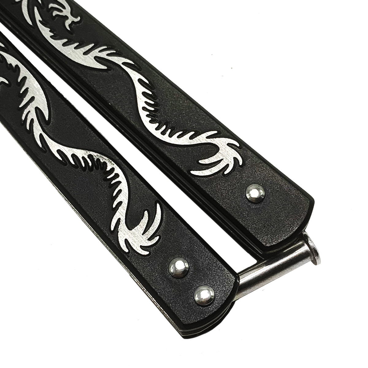 CS Tactical Edge "Twin Dragons" Butterfly Knife - Butterfly Knives