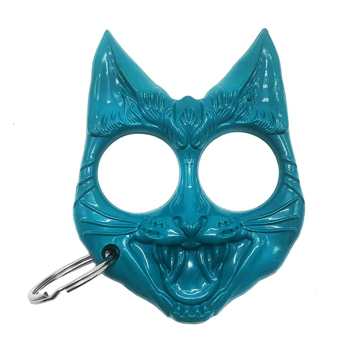 ABS Plastic Blue Cat Keychain Self Defense All Products 