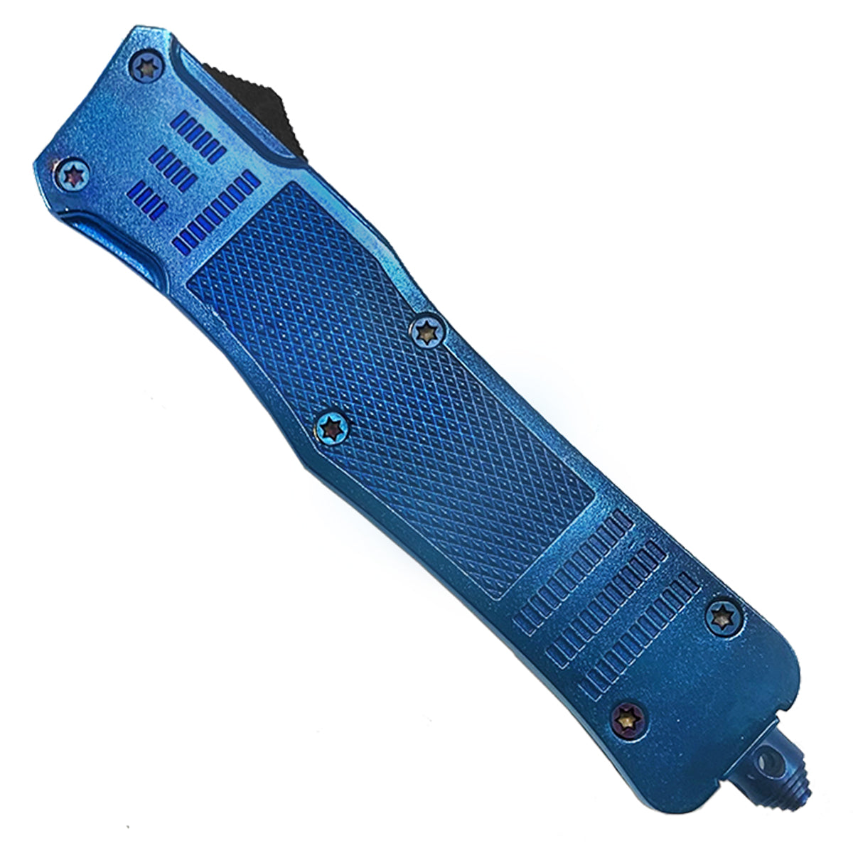 Blue Solid Metal OTF Knife for Sale - Buy OTF Knives Online.