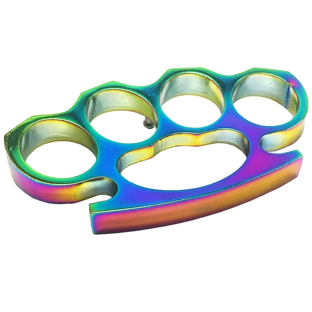 Rainbow Brass Knuckle