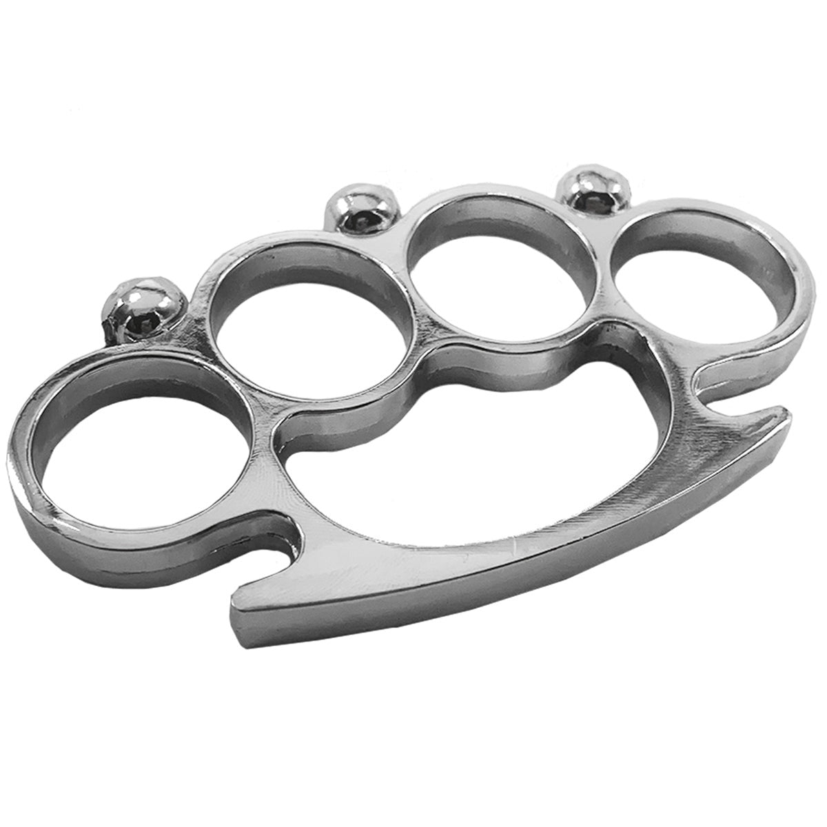 Silver Skulls Brass Knuckles