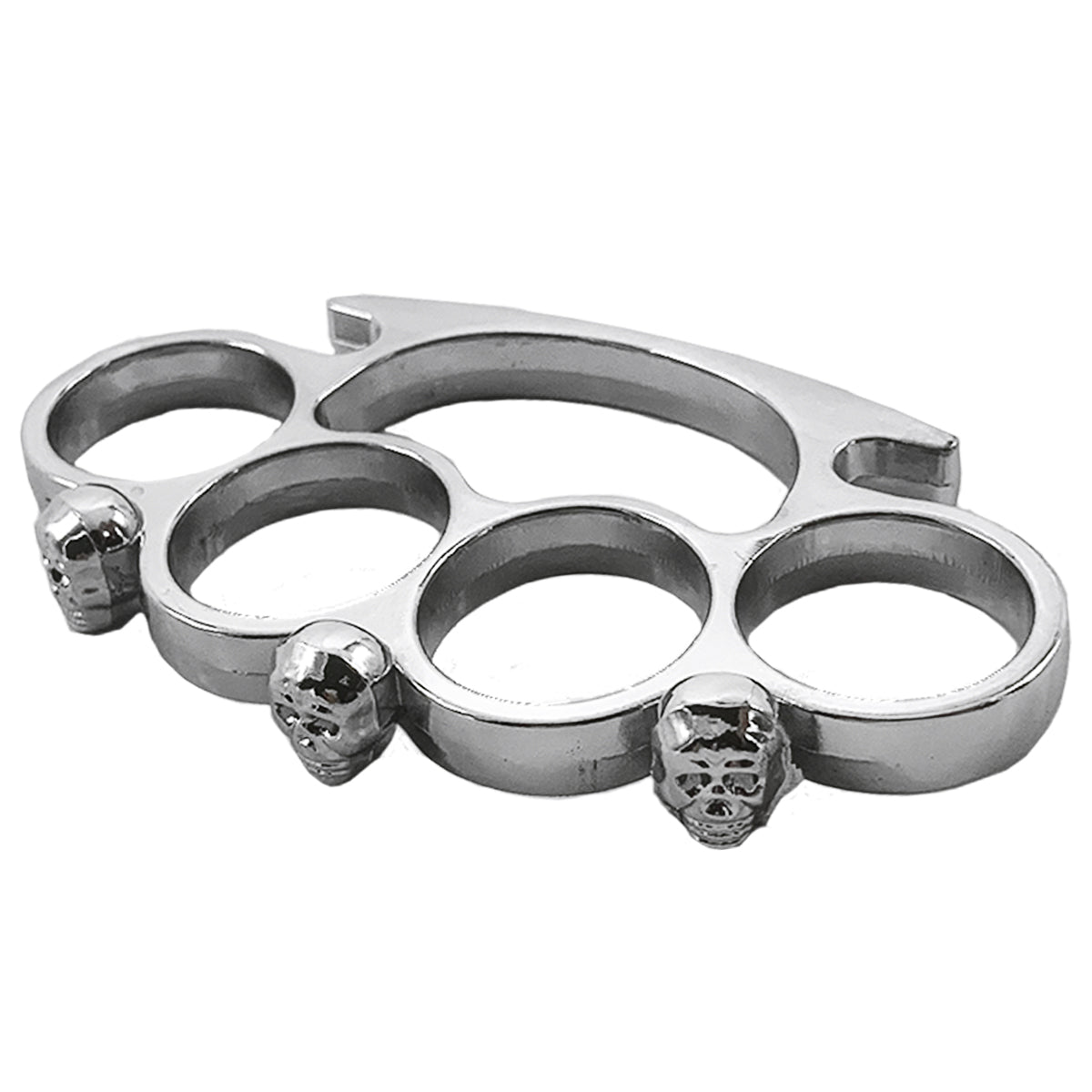 Silver Skulls Brass Knuckles