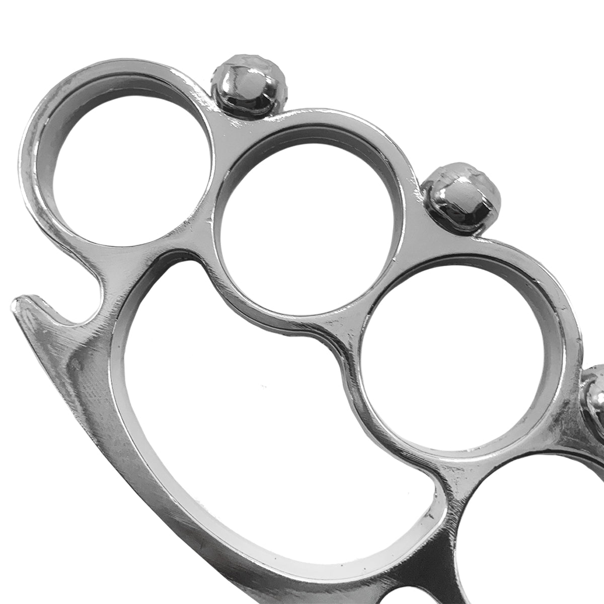 Silver Skulls Brass Knuckles