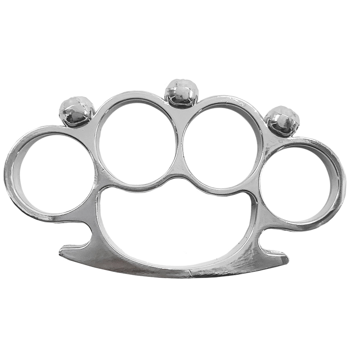 Silver Skulls Brass Knuckles