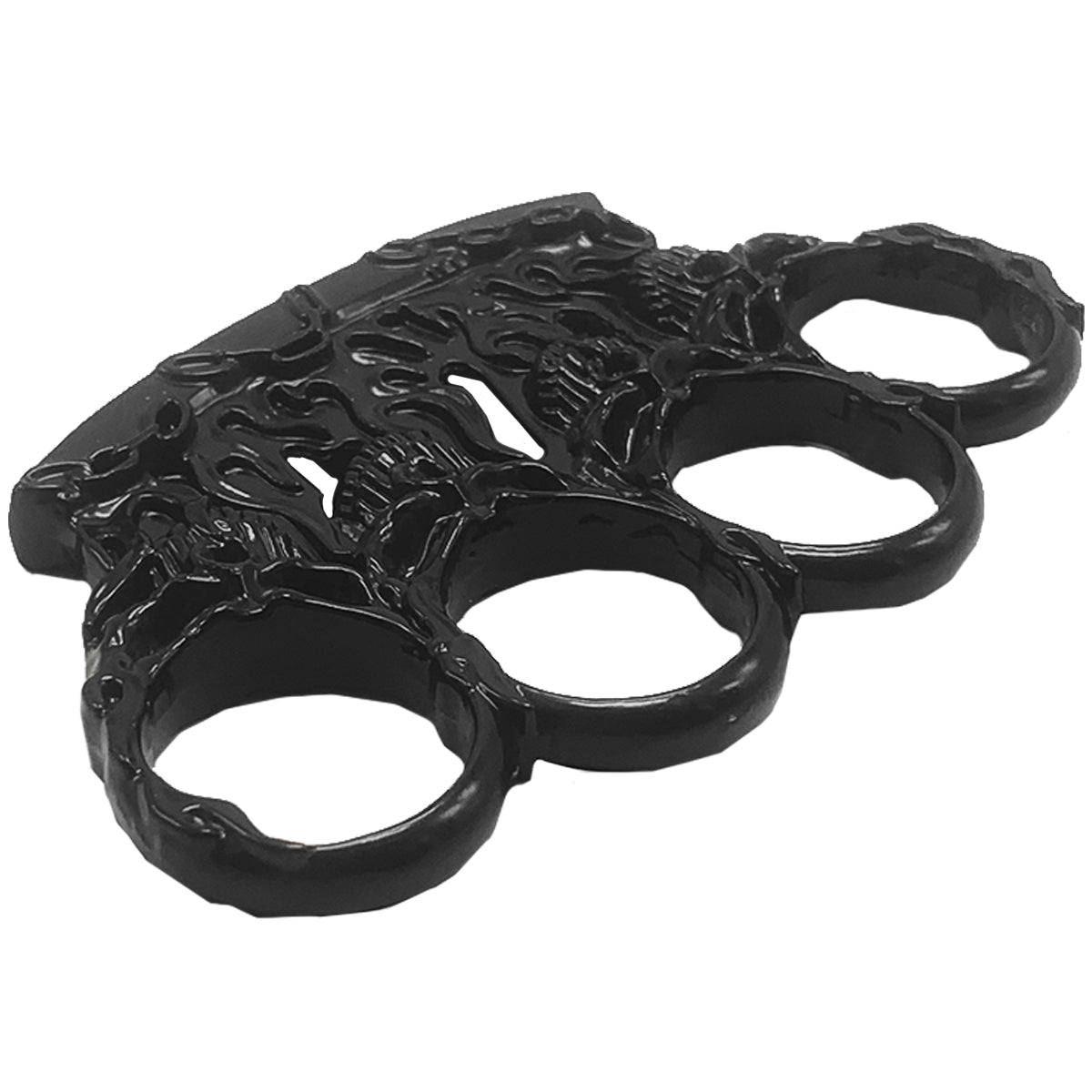 Brass Knuckles Skull Design