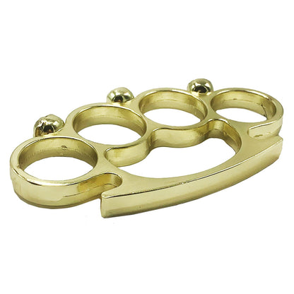 CS Tactical Edge "Gold Skulls" Brass Knuckles