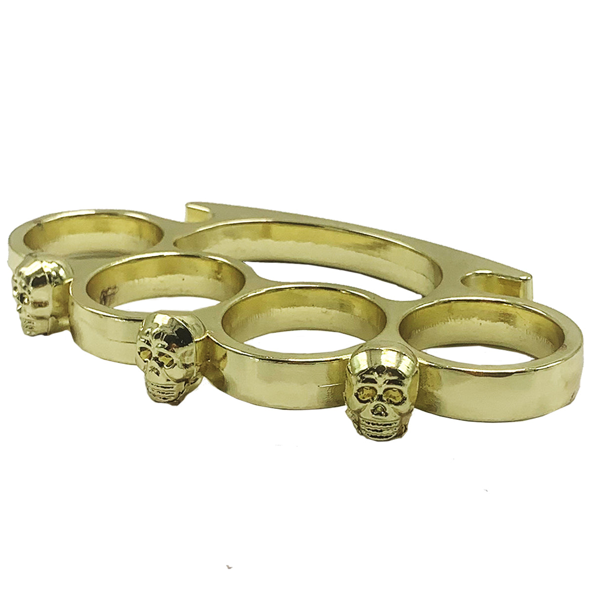 CS Tactical Edge "Gold Skulls" Brass Knuckles