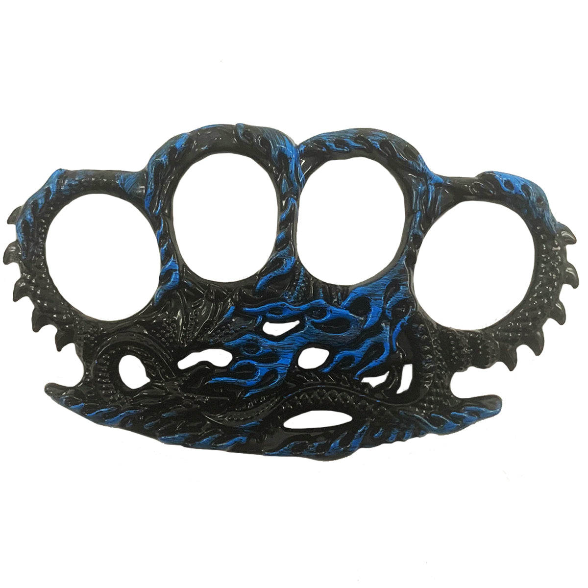 Blue Dragon Brass Knuckles