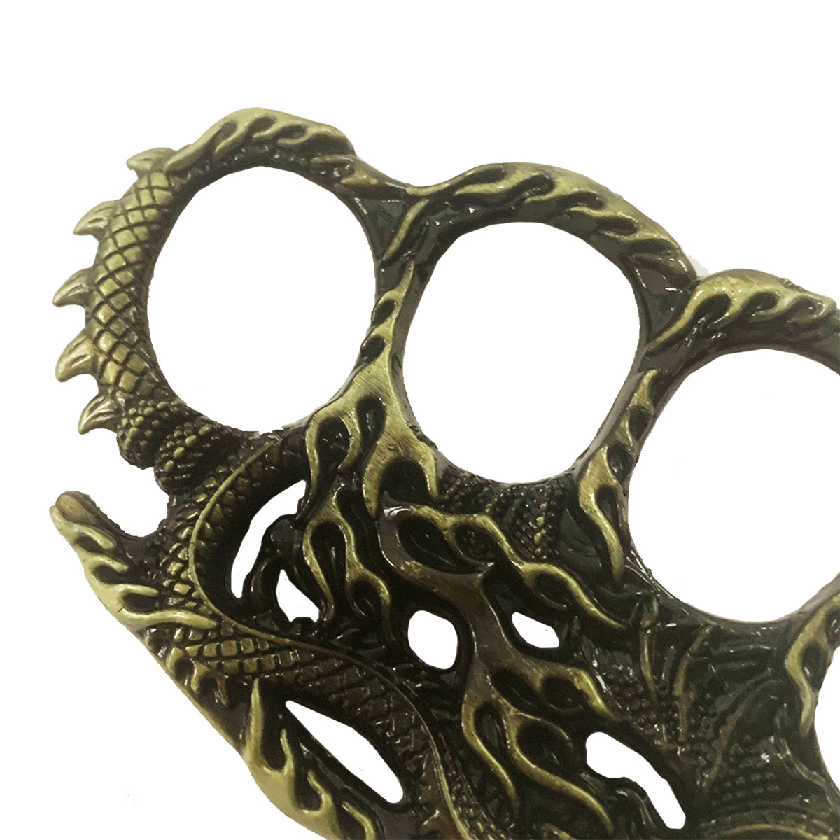 Bronze Dragon Brass Knuckles