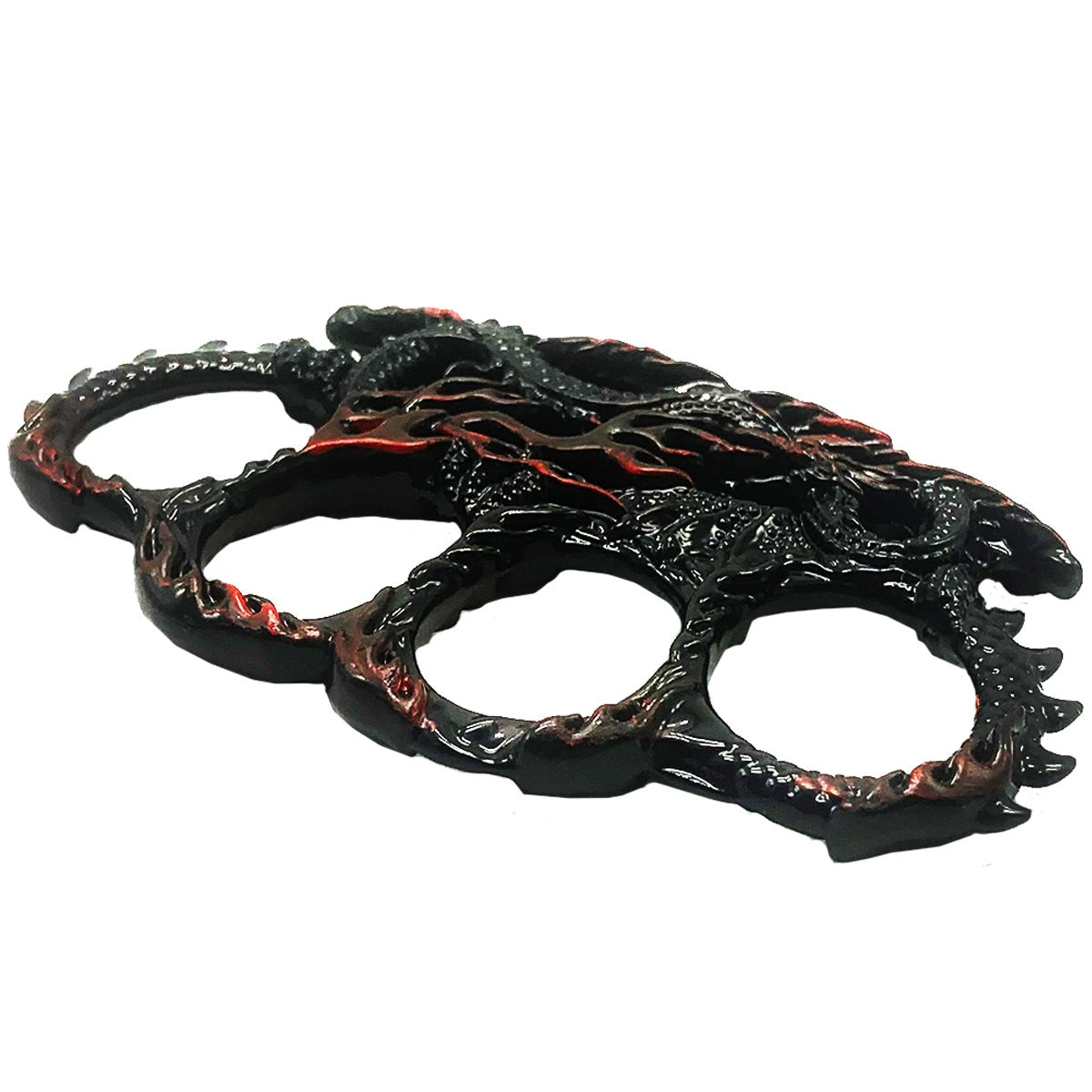 Red Dragon Brass Knuckles