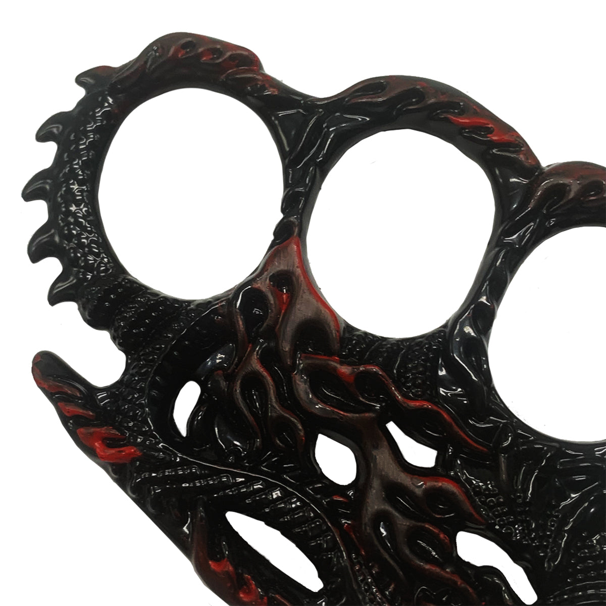 Red Dragon Brass Knuckles