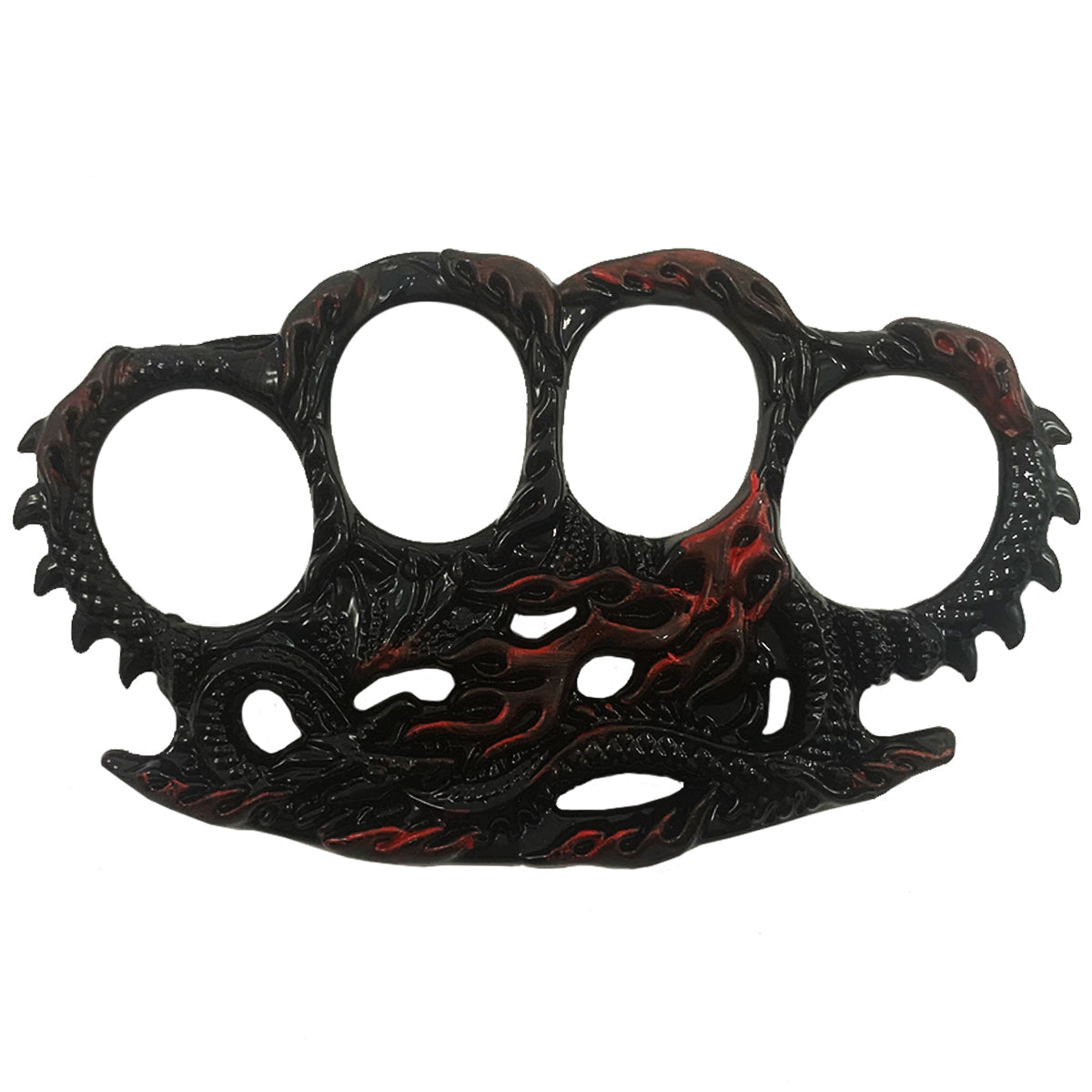 Red Dragon Brass Knuckles