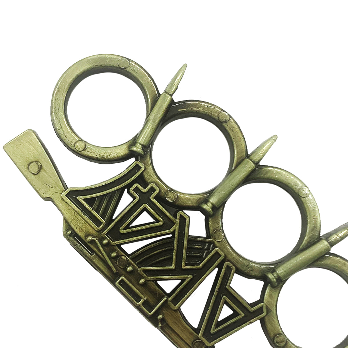 Buy "AK47" Brass Knuckles Online - Brass Knuckles for Sale.